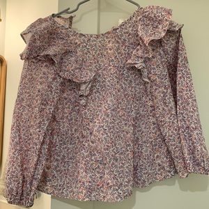 Mango Floral Blouse